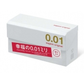 Супер тонкие презервативы Sagami Original 0.01 - 10 шт. - Sagami - купить с доставкой в Королеве