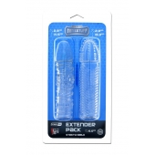Комплект из 2 прозрачных насадок на пенис PENIS EXTENDER PACK - Dream Toys - в Королеве купить с доставкой