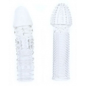 Комплект из 2 прозрачных насадок на пенис PENIS EXTENDER PACK - Dream Toys - в Королеве купить с доставкой