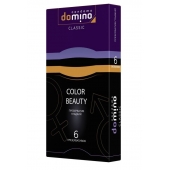 Разноцветные презервативы DOMINO Colour Beauty - 6 шт. - Domino - купить с доставкой в Королеве