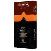 Презервативы с увеличенным количеством смазки DOMINO Easy Entry - 6 шт. - Domino - купить с доставкой в Королеве