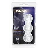 Прозрачный фигурный мастурбатор Master Stroker - Blush Novelties - в Королеве купить с доставкой