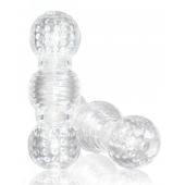 Прозрачный фигурный мастурбатор Master Stroker - Blush Novelties - в Королеве купить с доставкой