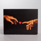 Складная коробка Love - 16 х 23 см. - Сима-Ленд - купить с доставкой в Королеве