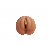 Кофейный мастурбатор-вагина Dumpling - Lola Games - в Королеве купить с доставкой