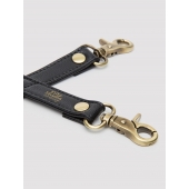 Черный фиксатор для манжет Bound to You Faux Leather Hogtie - Fifty Shades of Grey - купить с доставкой в Королеве