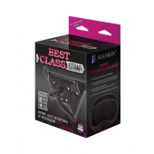 Черный пояс для насадок BEST CLASS STRAP - LOVETOY (А-Полимер) - купить с доставкой в Королеве