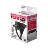 Черный пояс для насадок CLASS STRAP Restyling - LOVETOY (А-Полимер) - купить с доставкой в Королеве