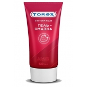 Смазка на водной основе TOREX  Сладкая клубника  - 50 мл. - Torex - купить с доставкой в Королеве
