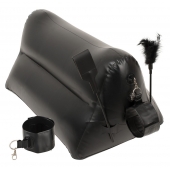 Надувная любовная подушка Portable Triangle Cushion с аксессуарами - Orion - купить с доставкой в Королеве