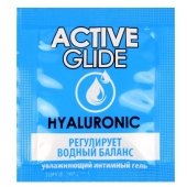 Лубрикант на водной основе Active Glide с гиалуроновой кислотой - 3 гр. - Биоритм - купить с доставкой в Королеве