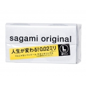 Презервативы Sagami Original 0.02 L-size увеличенного размера - 10 шт. - Sagami - купить с доставкой в Королеве