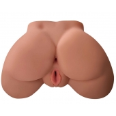 Кофейный мастурбатор-полуторс Perfect Ass Masturbator - Pipedream - в Королеве купить с доставкой