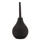 Черный анальный душ ANAL DOUCHE с прямым наконечником - Dream Toys - купить с доставкой в Королеве