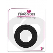 Набор из 3 эрекционных колец SILICONE COCKRINGS - Dream Toys - в Королеве купить с доставкой
