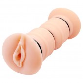 Телесный вибромастурбатор-вагина Michelle - Baile - в Королеве купить с доставкой