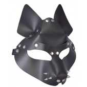 Черная маска Wolf с шипами - Sitabella - купить с доставкой в Королеве