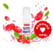 Гель-смазка Tutti-frutti со вкусом барбариса - 30 гр. - Биоритм - купить с доставкой в Королеве