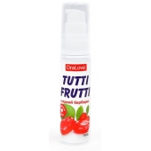 Гель-смазка Tutti-frutti со вкусом барбариса - 30 гр. - Биоритм - купить с доставкой в Королеве