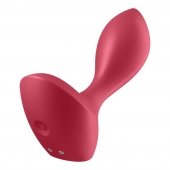 Красный вибромассажёр простаты Satisfyer Backdoor Lover - 14 см. - Satisfyer - в Королеве купить с доставкой