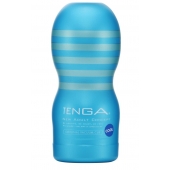 Мастурбатор с охлаждающей смазкой TENGA Original Vacuum Cup Cool - Tenga - в Королеве купить с доставкой