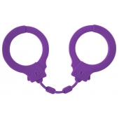 Фиолетовые силиконовые поножи Limitation - Lola Games - купить с доставкой в Королеве