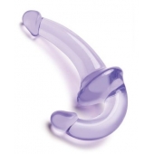 Фиолетовый безремневой страпон Strapless Strap-On - Lux Fetish - купить с доставкой в Королеве