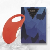 Красное кольцо с вибрацией Thor Cockring - FeelzToys - в Королеве купить с доставкой
