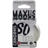Экстремально тонкие презервативы в железном кейсе MAXUS Extreme Thin - 3 шт. - Maxus - купить с доставкой в Королеве
