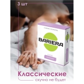 Классические презервативы Bariera Classic - 3 шт. - Bariera - купить с доставкой в Королеве