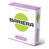 Классические презервативы Bariera Classic - 3 шт. - Bariera - купить с доставкой в Королеве