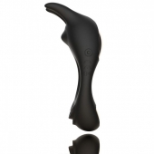 Черное эрекционное кольцо с двумя моторами Zeus Dual Vibe Cock Ring - FeelzToys - в Королеве купить с доставкой