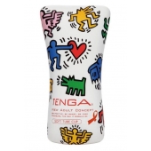 Мастурбатор-туба Keith Haring Soft Tube CUP - Tenga - в Королеве купить с доставкой