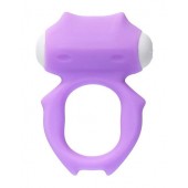 Фиолетовое виброкольцо на пенис Zort - A-toys - в Королеве купить с доставкой