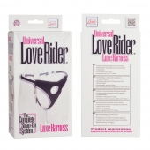 Трусы для страпона с универсальным креплением Universal Love Rider Luxe Harness - California Exotic Novelties - купить с доставкой в Королеве