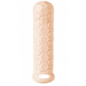Телесный фаллоудлинитель Homme Long - 15,5 см. - Lola Games - в Королеве купить с доставкой