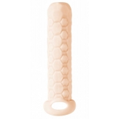 Телесный фаллоудлинитель Homme Long - 13,5 см. - Lola Games - в Королеве купить с доставкой