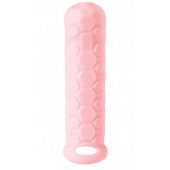 Розовый фаллоудлинитель Homme Long - 15,5 см. - Lola Games - в Королеве купить с доставкой