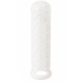 Белый фаллоудлинитель Homme Long - 15,5 см. - Lola Games - в Королеве купить с доставкой