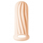 Телесный фаллоудлинитель Homme Wide - 11 см. - Lola Games - в Королеве купить с доставкой