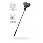 Черный стек со шлепком в форме сердца Anonymo - 35 см. - ToyFa - купить с доставкой в Королеве