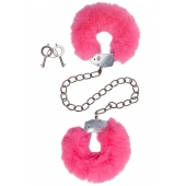 Металлические оковы с розовым мехом - Le Frivole - купить с доставкой в Королеве