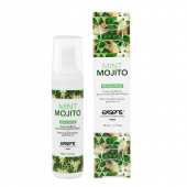 Разогревающее массажное масло с ароматом мохито Gourmet Mint Mojito - 50 мл. - Exsens - купить с доставкой в Королеве