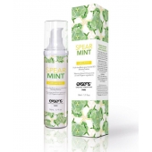 Разогревающее массажное масло Gourmet Spearmint Organic с органическими ингредиентами - 50 мл. - Exsens - купить с доставкой в Королеве