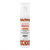 Разогревающее массажное масло Gourmet White Peach Organic с органическими ингредиентами - 50 мл. - Exsens - купить с доставкой в Королеве