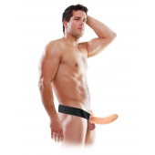 Полый страпон 8  Hollow Strap-On телесного цвета - 19 см. - Pipedream - купить с доставкой в Королеве