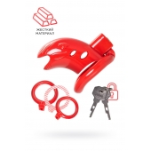 Красный мужской пояс верности из пластика - ToyFa - купить с доставкой в Королеве