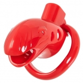 Красный мужской пояс верности из пластика - ToyFa - купить с доставкой в Королеве