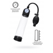 Прозрачная механическая помпа Roald с манометром - Sexus - в Королеве купить с доставкой