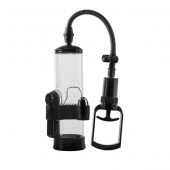 Прозрачная вакуумная помпа с вибрацией Vibrating Penis Pump - Dream Toys - в Королеве купить с доставкой